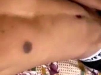 Indian sexy hot body show his cock jerk off