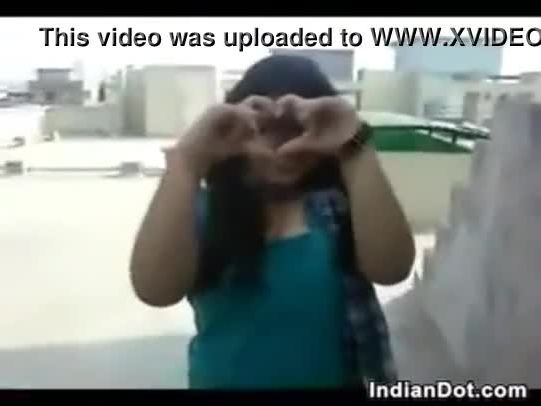 Indian Cutie With Glasses Teases Her Boobs