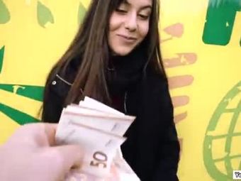 Teen Anya fucking a stranger for cash